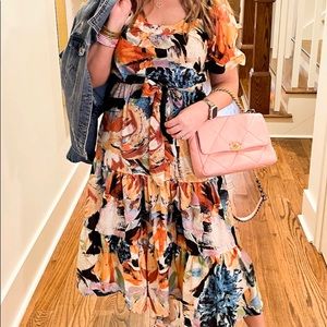 Fabrik/ Maxi Dress/ Size M/ Multi-Color